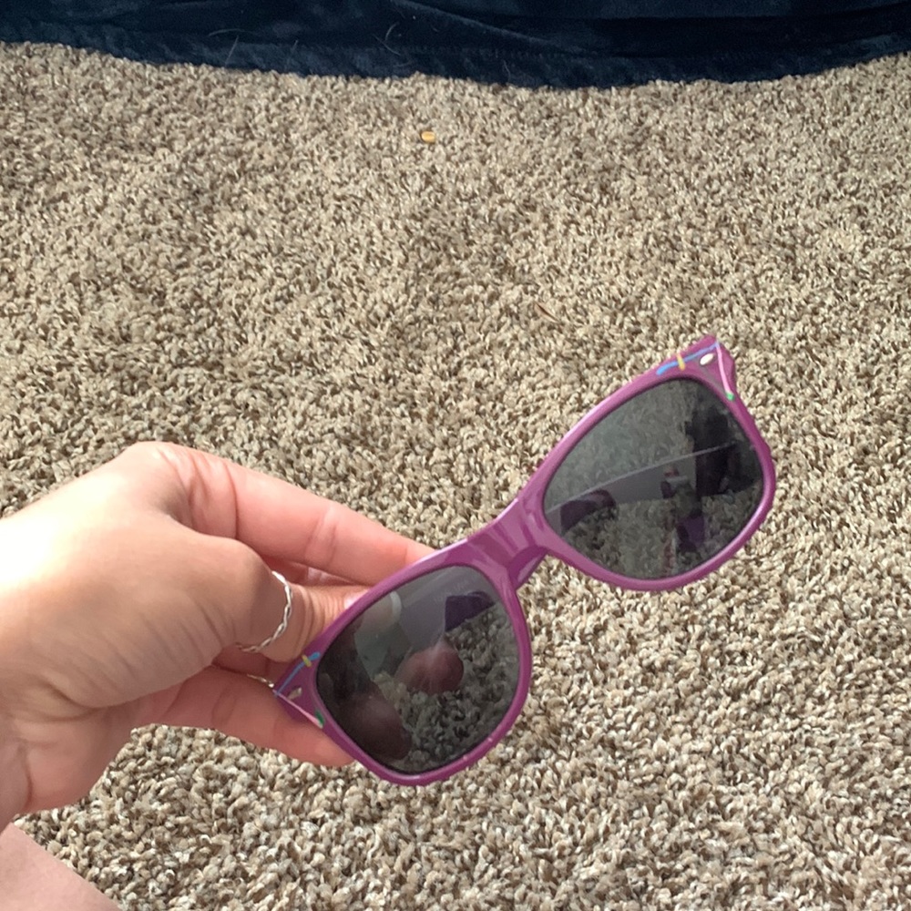 Purple glasses